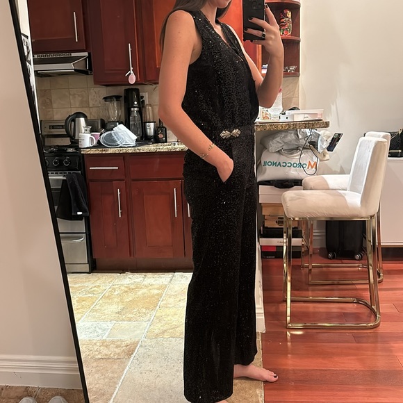 Full sequin jumpsuit the Kooples size small - Picture 3 of 16
